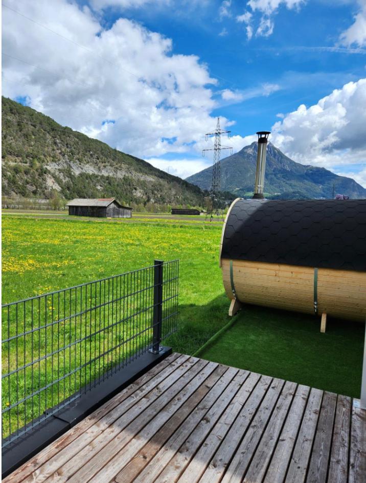 Deluxefort Fuer 10 Gaeste Mit Eigenem Whirlpool Und Fasssauna Imst Exteriör bild